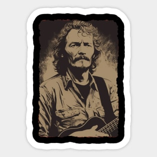 Gordon Lightfoot Rising Sun Sticker